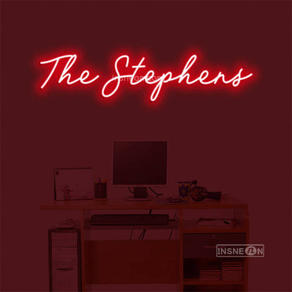 The Stephens Led Custom Neon Sign