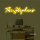 The Stephens Led Custom Neon Sign