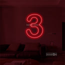 Three Led Custom Neon Sign