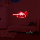 'Trumpet' Neon Sign