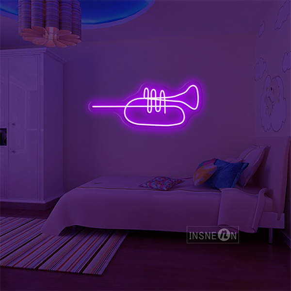 'Trumpet' Neon Sign
