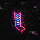 'Turn Signal' Led Custom Neon Sign