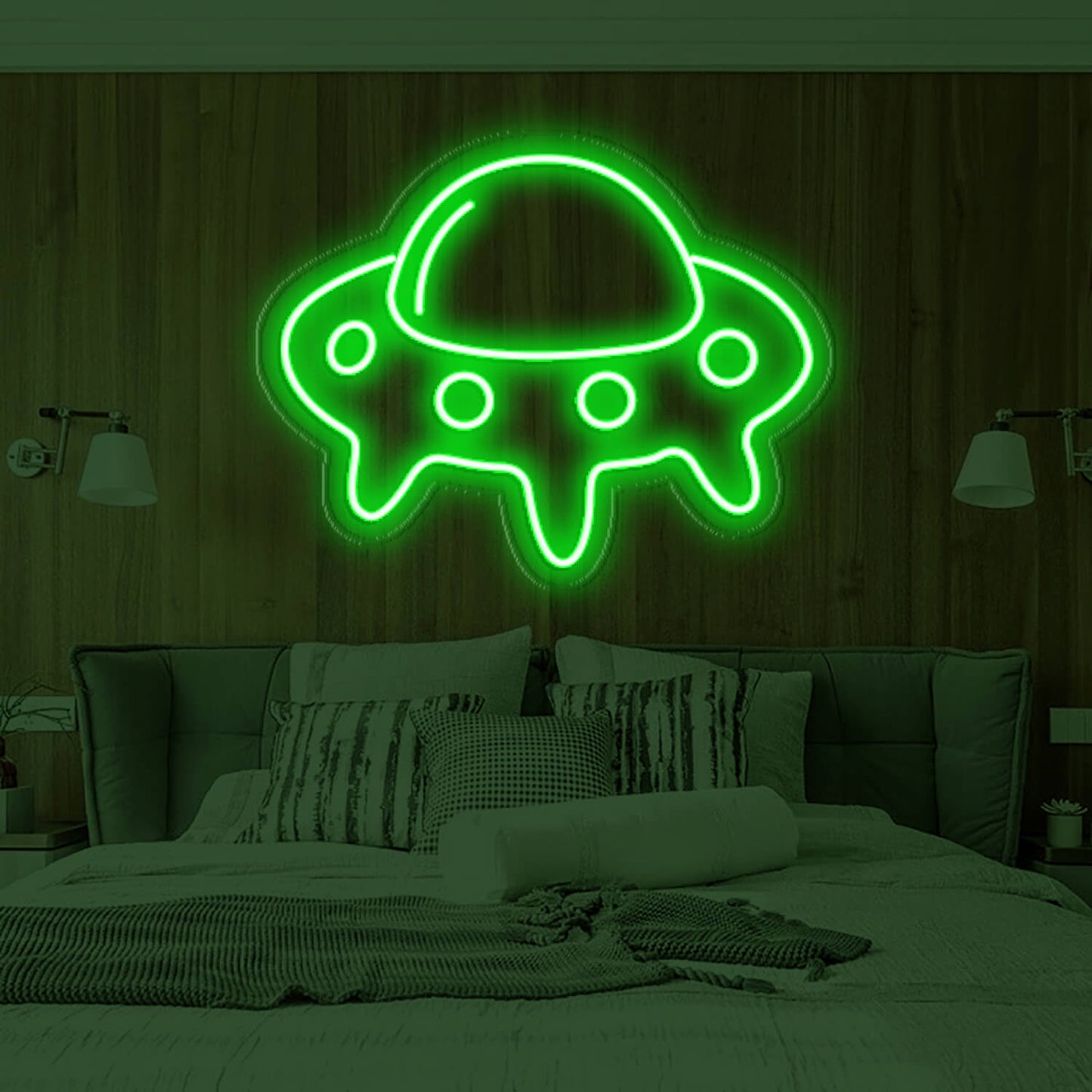 UFO Led Custom Neon Sign