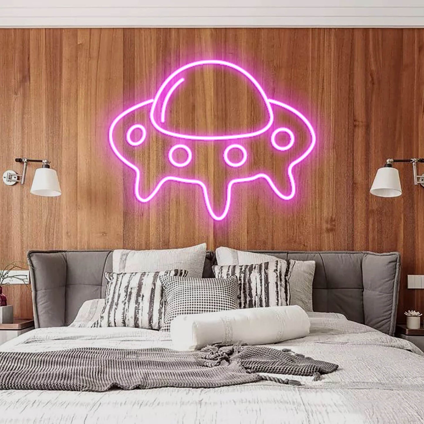 UFO Led Custom Neon Sign