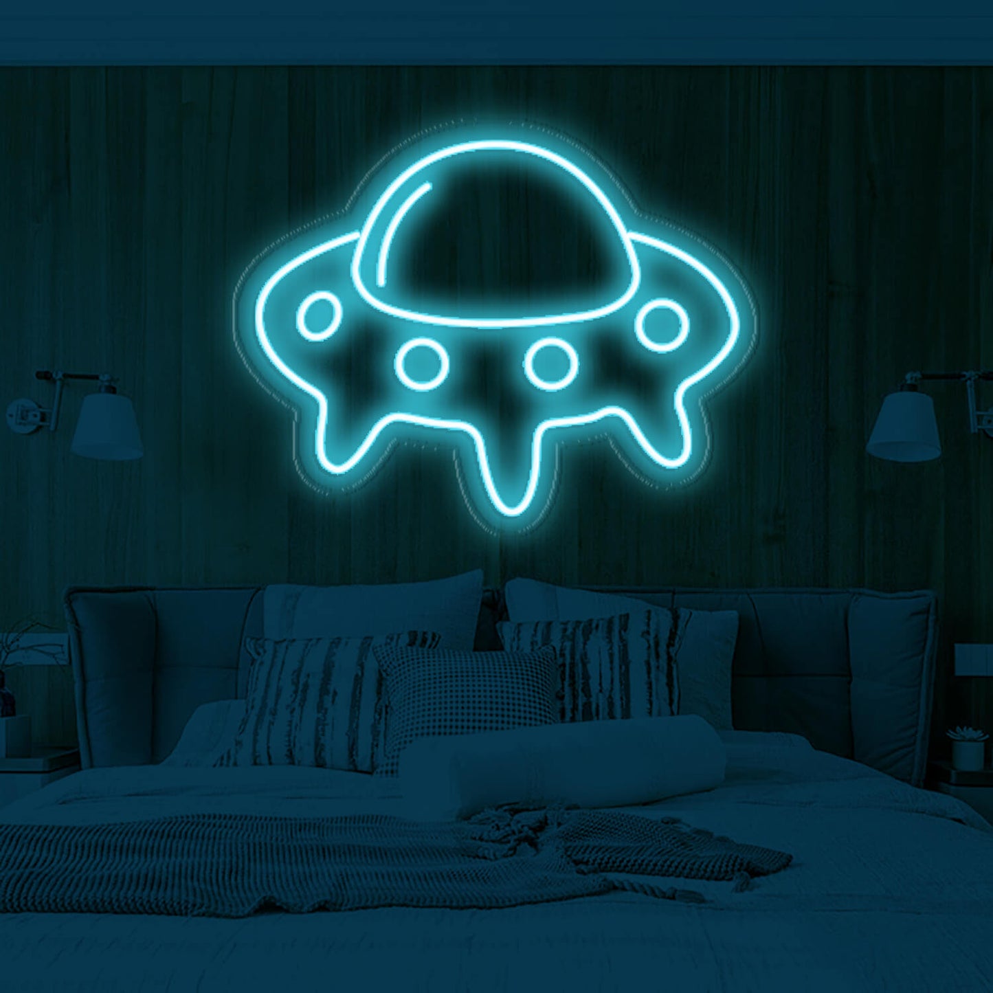 UFO Led Custom Neon Sign