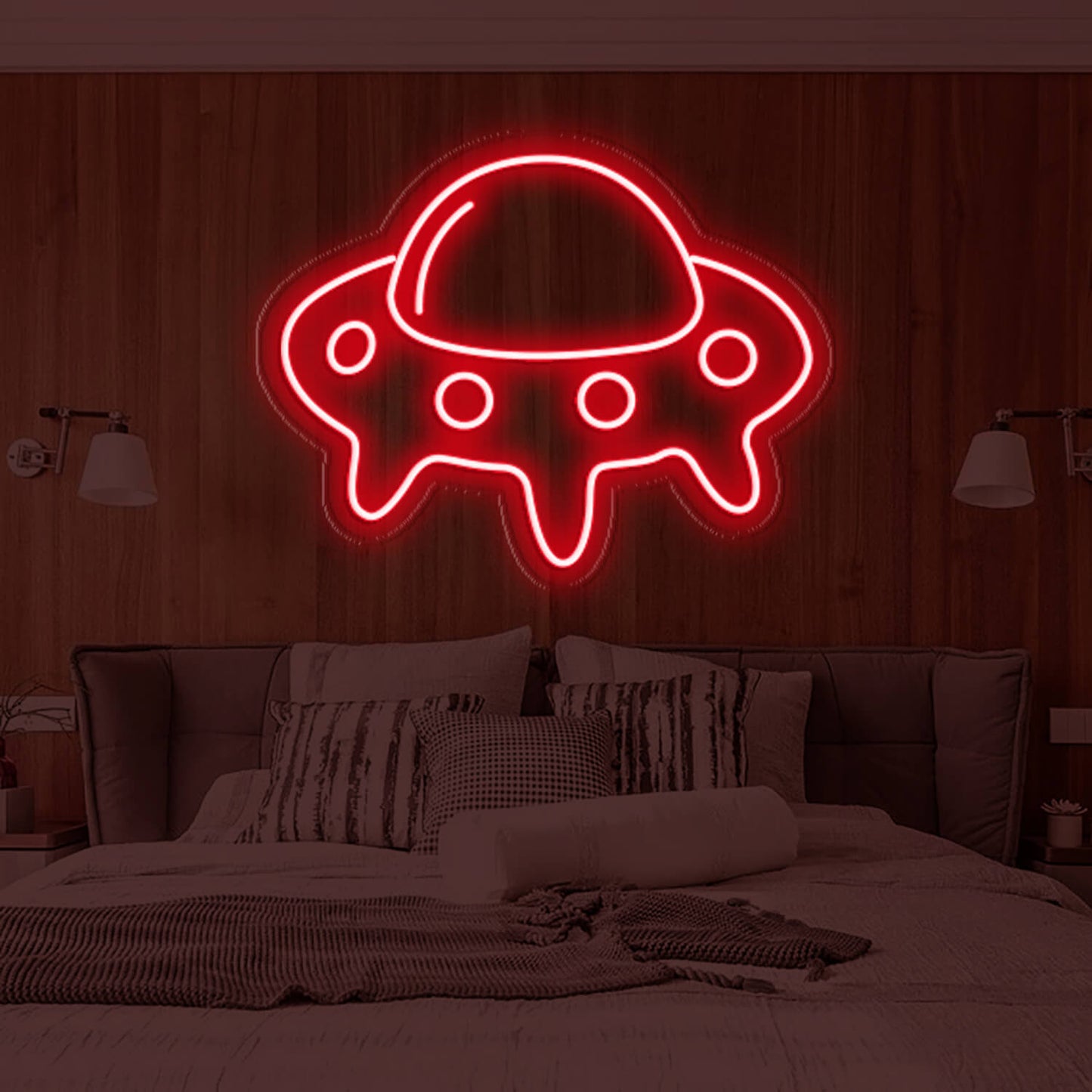 UFO Led Custom Neon Sign