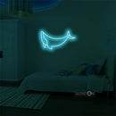 'Whale' Neon Sign