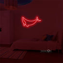 'Whale' Neon Sign