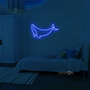 'Whale' Neon Sign