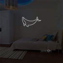 'Whale' Neon Sign