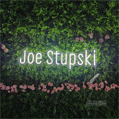 joe Stupski Led Custom Neon Sign