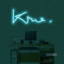 Kiss Me Led Custom Neon Sign