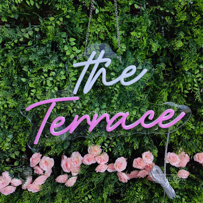 the Terrace Led Custom Neon Sign