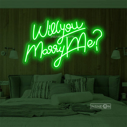will yow marry yow Led Custom Neon Sign