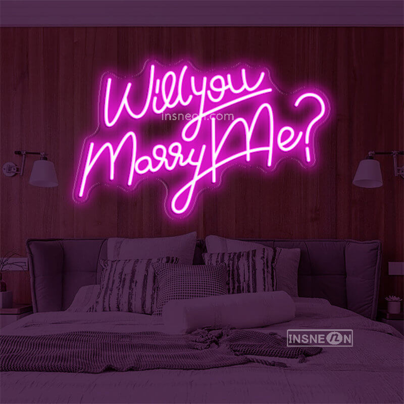 will yow marry yow Led Custom Neon Sign