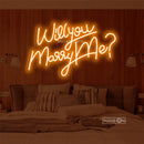 will yow marry yow Led Custom Neon Sign