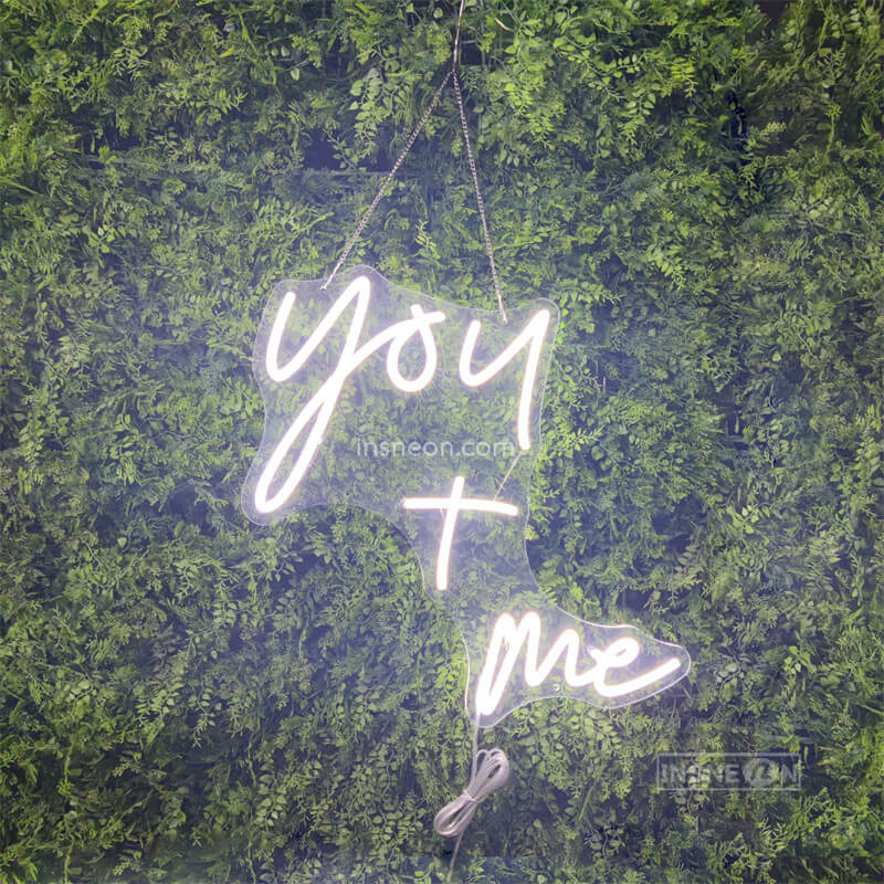 you+me Led Custom Neon Sign